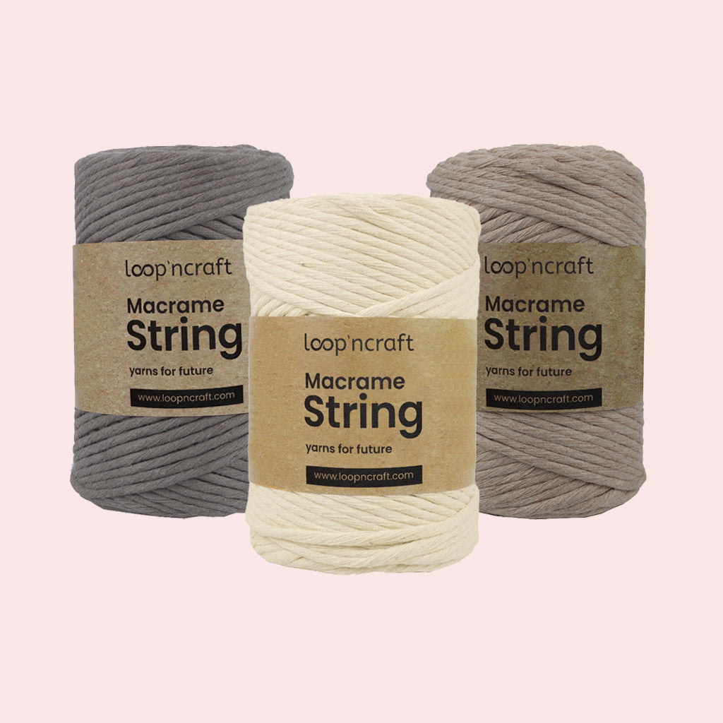 Makramé fonal String