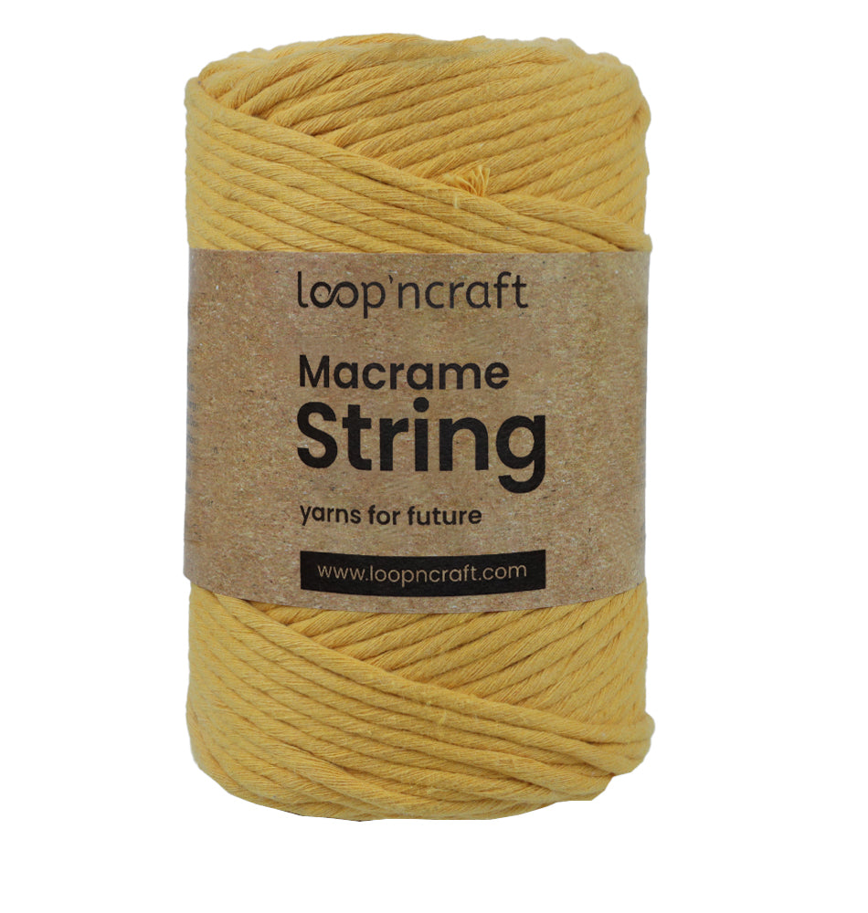 Makramé fonal String